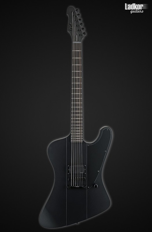 ESP LTD Phoenix Black Metal Black Satin