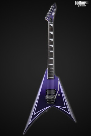 ESP LTD Alexi Hexed Purple Fade w/ Pinstripes