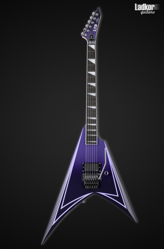 ESP LTD Alexi Hexed Purple Fade w/ Pinstripes