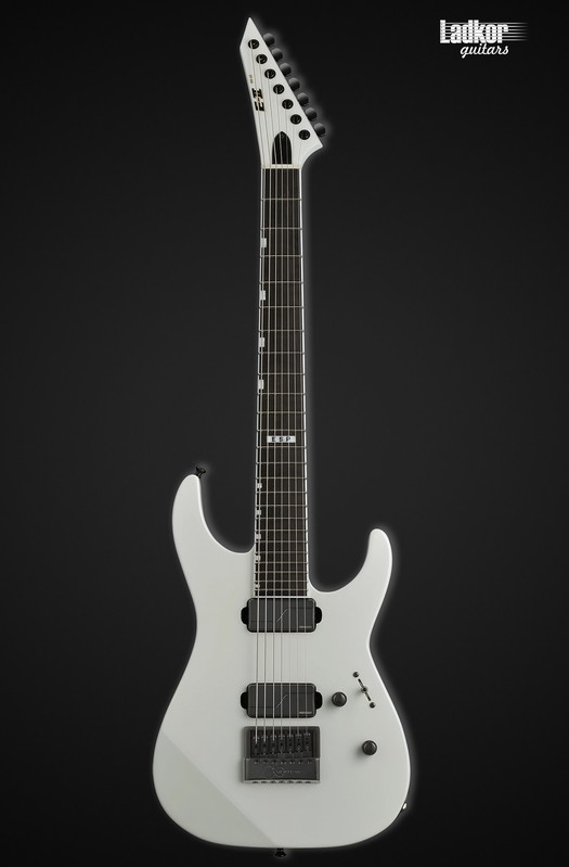 ESP E-II M-II 7B ET Pearl White
