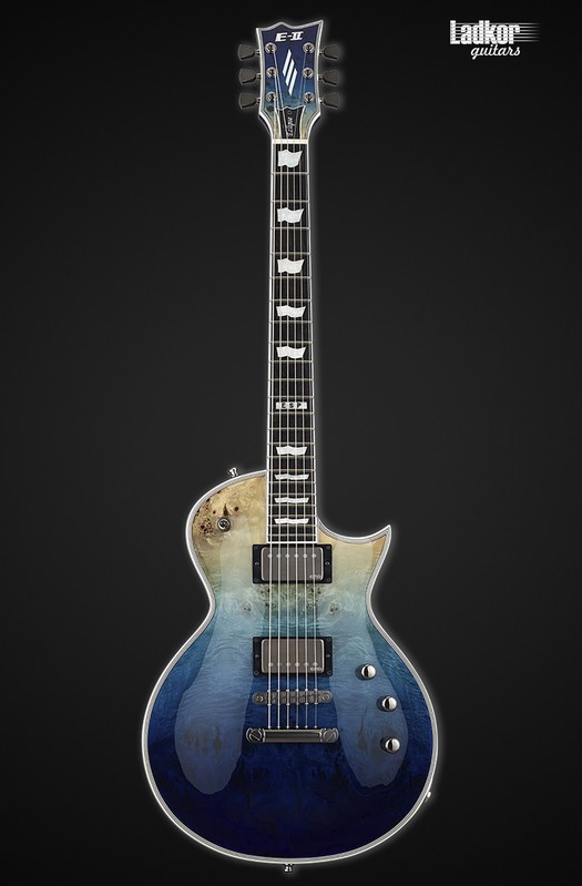 ESP E-II Eclipse Blue Natural Fade