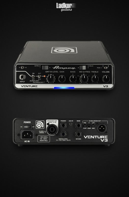 Ampeg Venture V3 Bass Head