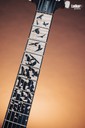 PRS Custom 24 "Birds of a Feather" Charcoal Microburst Natural Back & Binding Artist Top Limited Edition 1 Of 360