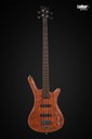 Warwick Teambuilt Pro Series Corvette Bubinga, 4-String, A/A (Natural Transparent Satin)