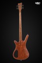Warwick Teambuilt Pro Series Corvette Bubinga, 4-String, A/A (Natural Transparent Satin)