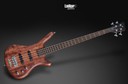 Warwick Teambuilt Pro Series Corvette Bubinga, 4-String, A/A (Natural Transparent Satin)