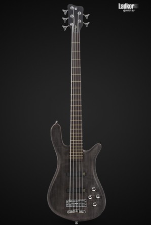 Warwick Teambuilt Pro Series Streamer LX, 5-String Nirvana Black Transparent Satin