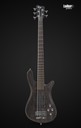 Warwick Teambuilt Pro Series Streamer LX, 5-String Nirvana Black Transparent Satin