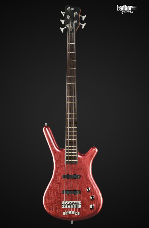 Warwick Teambuilt Pro Series Corvette Ash, 5-String, A/A, Burgundy Red Transparent Satin