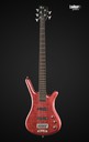 Warwick Teambuilt Pro Series Corvette Ash, 5-String, A/A, Burgundy Red Transparent Satin
