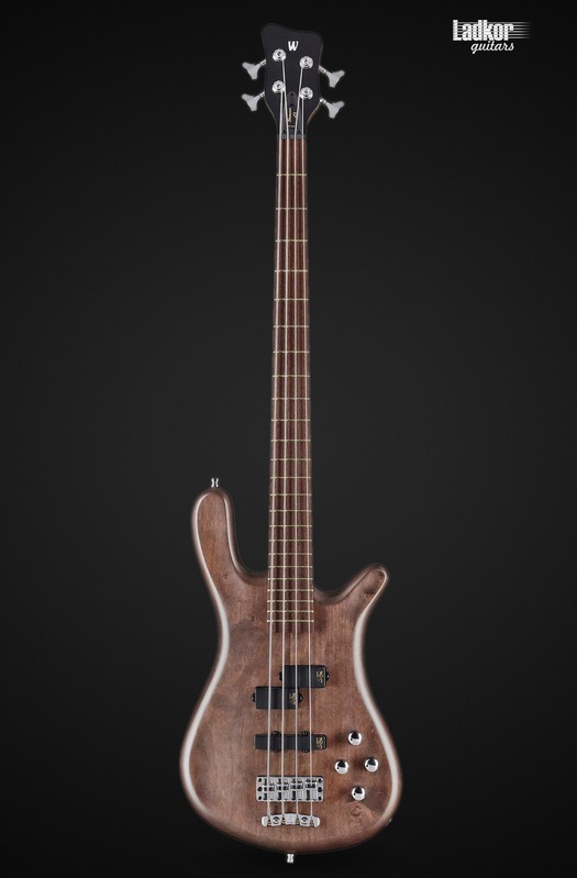 Warwick Teambuilt Pro Series Streamer LX, 4-String Nirvana Black Transparent Satin