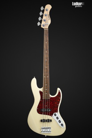 Sadowsky MetroLine 21-Fret Vintage J/J Alder Solid Olympic White High Polish 4 String Bass