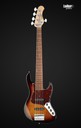 Sadowsky MetroLine 21-Fret Vintage J/J Alder '59 Burst Transparent High Polish 5 String Bass