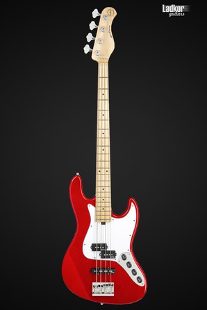 Sadowsky MetroExpress 21-Fret Hybrid P/J Maple Candy Apple Red Metallic 4 String Bass