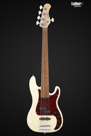 Sadowsky MetroLine 21-Fret Hybrid P/J Alder Solid Olympic White High Polish 5 String Bass