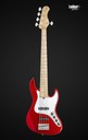 Sadowsky MetroExpress 21-Fret Vintage J/J Maple Candy Apple Red Metallic 5 String Bass