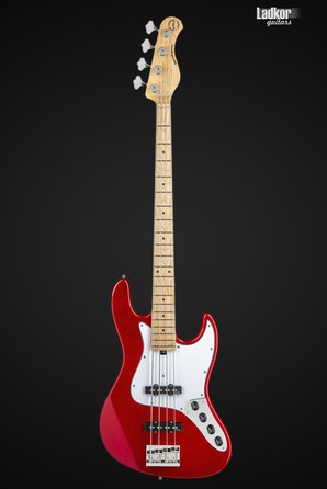 Sadowsky MetroExpress 21-Fret Vintage J/J Maple Candy Apple Red Metallic 4 String Bass