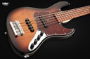 Sadowsky MetroLine 21-Fret Vintage J/J Alder '59 Burst Transparent High Polish 5 String Bass