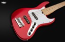 Sadowsky MetroExpress 21-Fret Vintage J/J Maple Candy Apple Red Metallic 5 String Bass