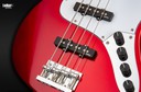 Sadowsky MetroExpress 21-Fret Vintage J/J Maple Candy Apple Red Metallic 4 String Bass