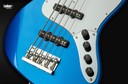 Sadowsky MetroExpress 21-Fret Vintage J/J Maple Ocean Blue Metallic High Polish 5 String Bass
