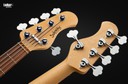 Sadowsky MetroLine 21-Fret Vintage J/J Alder '59 Burst Transparent High Polish 5 String Bass