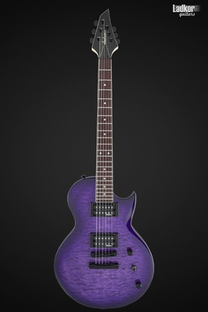 Jackson JS Series Monarkh SC JS22Q Transparent Purple Burst