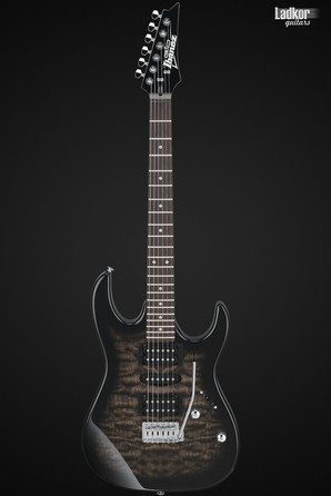 Ibanez GRX70QA Transparent Black Sunburst