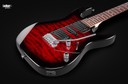 Ibanez GRX70QA Transparent Red Burst