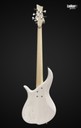F Bass BN5 Trans White with Bloodwood Binding 5 String Bass